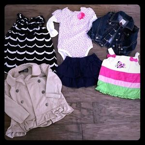 Girls bundel size 18-24/2T